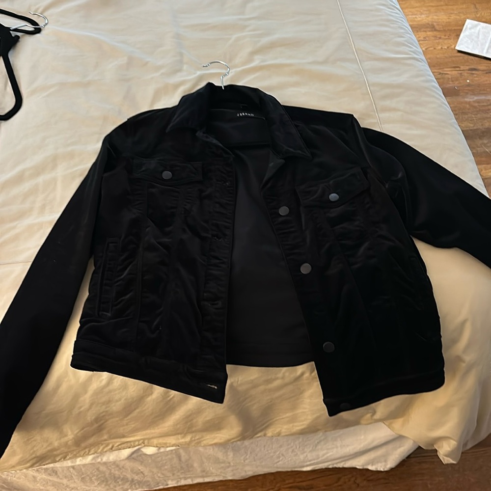 JBrand velvet jean jacket